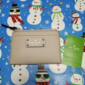 Kate Spade Almondine Card Holder